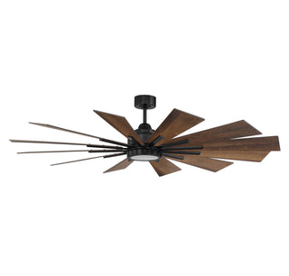 Farmhouse 60" Ceiling Fan in Matte Black