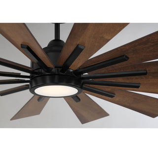 Farmhouse 60" Ceiling Fan in Matte Black