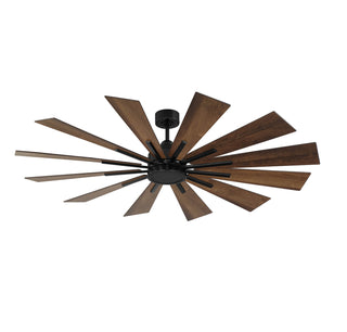 Farmhouse 60" Ceiling Fan in Matte Black