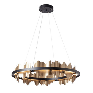 Hildene Hildene Circular LED Pendant in Black