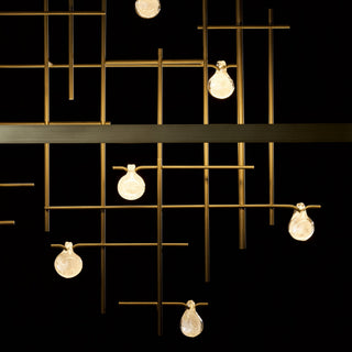 Four Seasons Spring LED Pendant in Dark Smoke