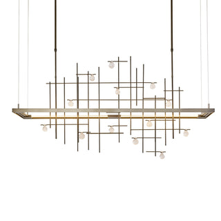 Four Seasons Spring LED Pendant in Dark Smoke