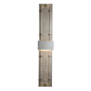 Ursa Double-Large Ursa LED Outdoor Sconce in Coastal Burnished Steel