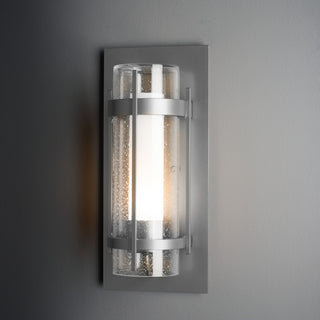 Torch Torch Outdoor Sconce in Coastal Burnished Steel