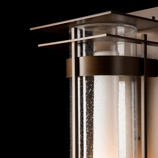 Torch Torch XL Outdoor Sconce with Top Plate in Coastal Bronze