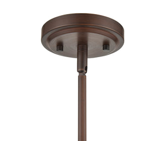 Ashford One Light Mini Pendant in Rubbed Bronze
