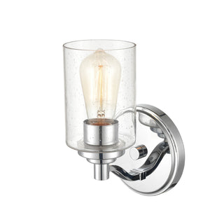 Moven One Light Wall Sconce in Chrome