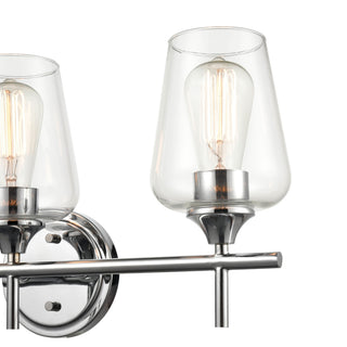 Ashford Three Light Vanity in Chrome