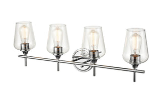 Ashford Four Light Vanity in Chrome