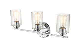 Moven Three Light Vanity in Chrome