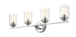 Moven Four Light Vanity in Chrome