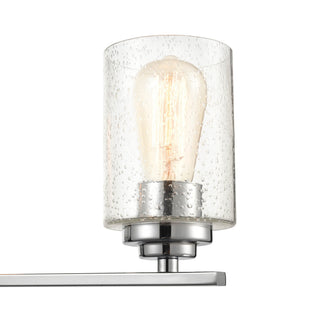 Moven Four Light Vanity in Chrome