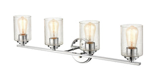 Moven Four Light Vanity in Chrome