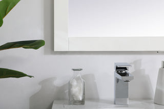 Aqua Mirror in White