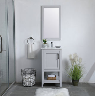 Aqua Mirror in Grey
