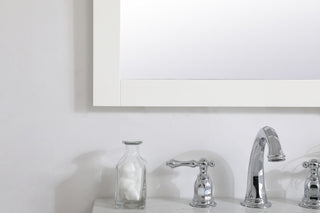 Aqua Mirror in White