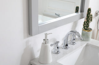 Aqua Mirror in Grey