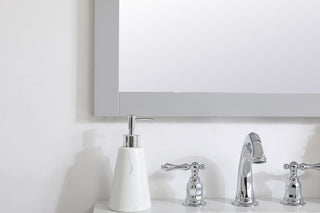 Aqua Mirror in Grey