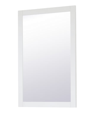 Aqua Mirror in White