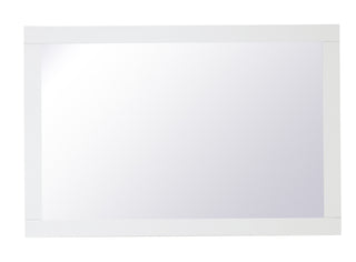 Aqua Mirror in White