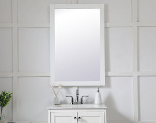 Aqua Mirror in White