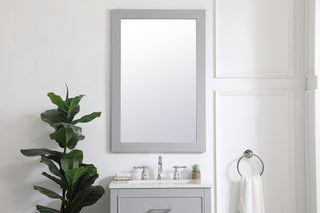 Aqua Mirror in Grey