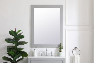 Aqua Mirror in Grey