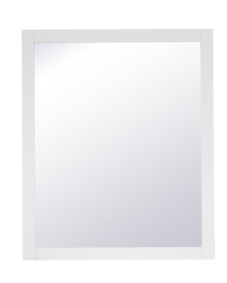 Aqua Mirror in White