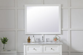 Aqua Mirror in White
