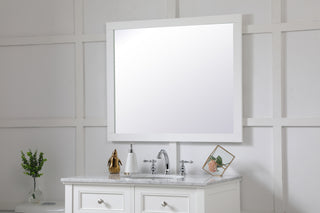 Aqua Mirror in White