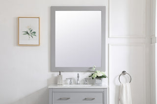 Aqua Mirror in Grey