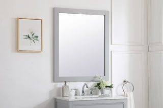 Aqua Mirror in Grey