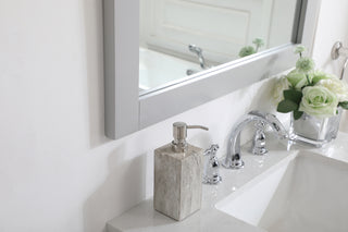Aqua Mirror in Grey