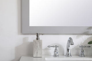 Aqua Mirror in Grey