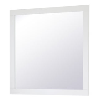 Aqua Mirror in White