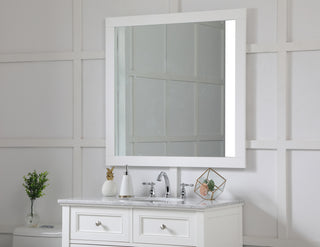 Aqua Mirror in White