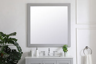 Aqua Mirror in Grey