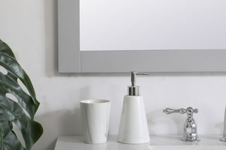 Aqua Mirror in Grey