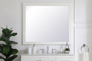 Aqua Mirror in White