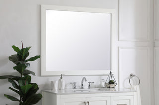 Aqua Mirror in White