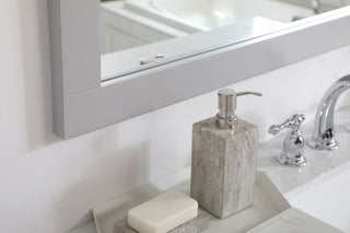 Aqua Mirror in Grey