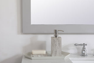 Aqua Mirror in Grey
