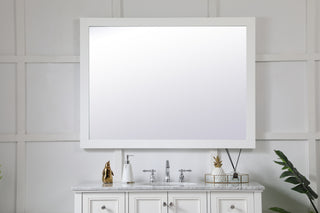 Aqua Mirror in White