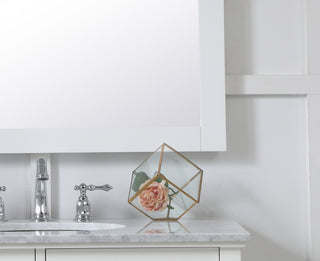 Aqua Mirror in White