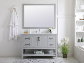 Aqua Mirror in Grey