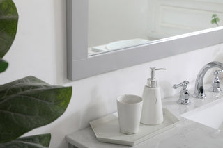 Aqua Mirror in Grey