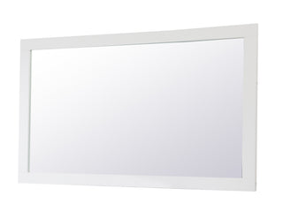 Aqua Mirror in White