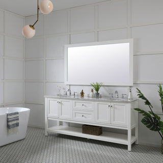 Aqua Mirror in White