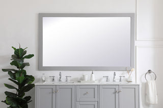 Aqua Mirror in Grey