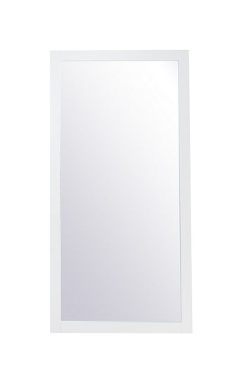 Aqua Mirror in White